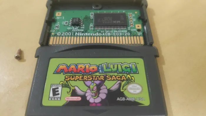Mario Luigi Superstar Saga para game boy advance 