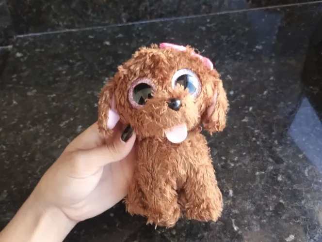 Beanie boo, cachorro marrom, Maddie