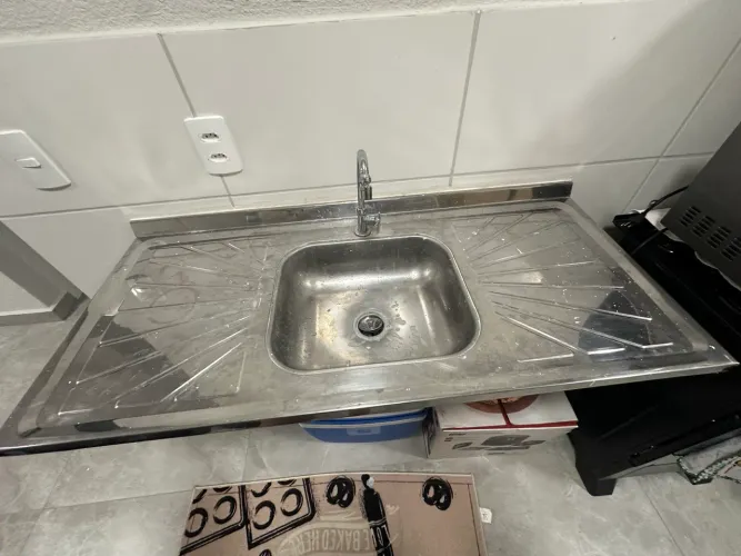 Pia de inox