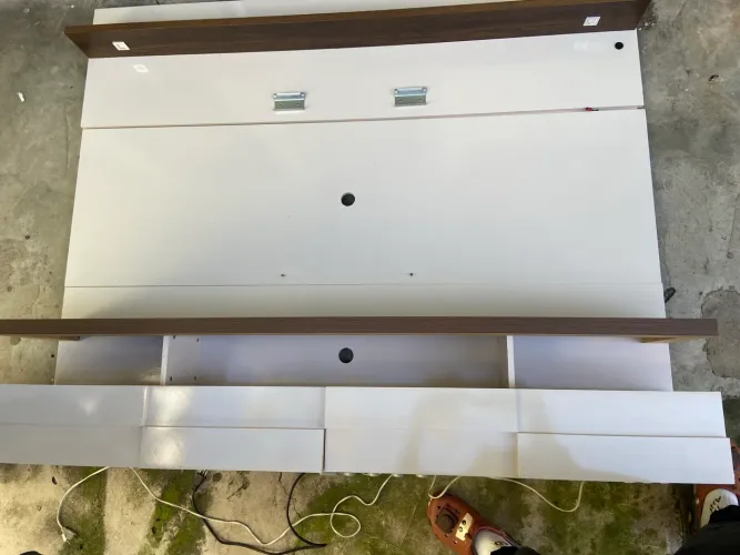 Rack com iluminação