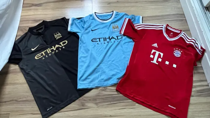 Camisa de time infantil 