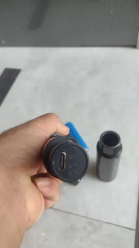 Microfone sem fio recarregável 