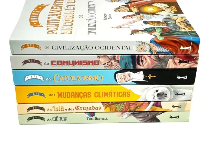 Manual Politicamente Incorreto. 6 livros.