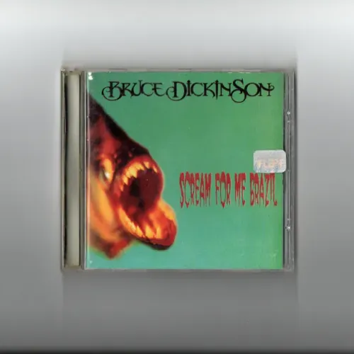 Bruce Dickinson- Scream for Me Brazil- CD- VG+ 4/5