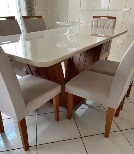Mesa cozinha 6 lugares