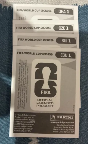 Figurinhas Copa 2026 Brilhantes