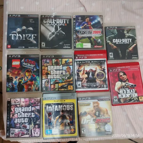 Jogos de PS3 Mídia física Ótima condição