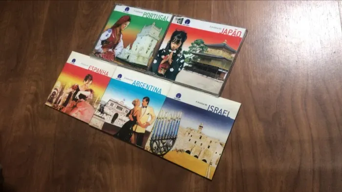 Lote 5 Cds A Música Do Mundo Coleção Revista Caras