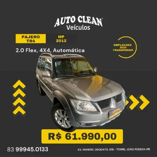 Mitsubishi Pajero TR4 2.0/ 2.0 Flex 16V 4X4 Aut. 2012