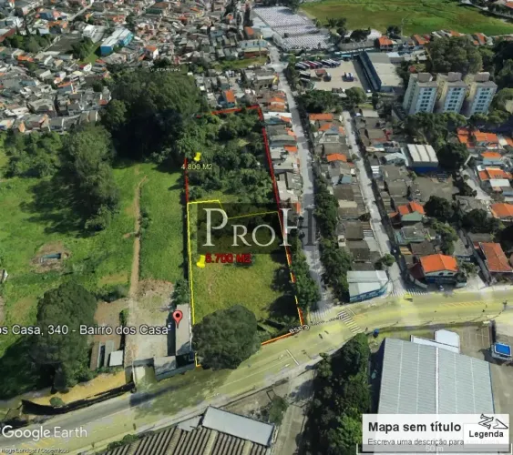 Terreno Industrial Bairro Dos Casas São Bernardo