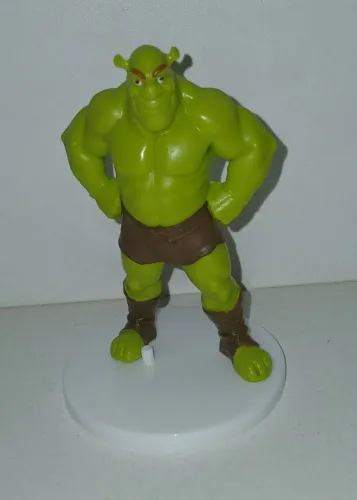 BONECO MINIATURA SHREK BOMBADO MUSCULOSO SARADO