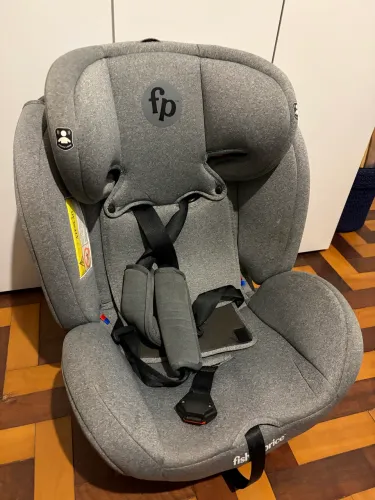 cadeirinha para automóvel fisher-price snugfix 360 cinza