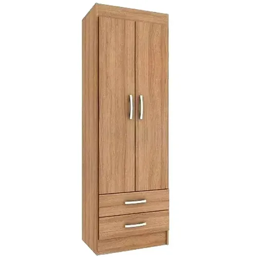 Guarda Roupa Atalaia 2 Portas 2 Gavetas Solteiro Evidencia / entrega hoje