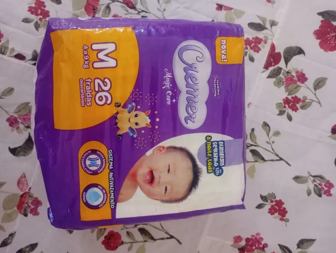 Pacote de fralda Cremer Tamanho M