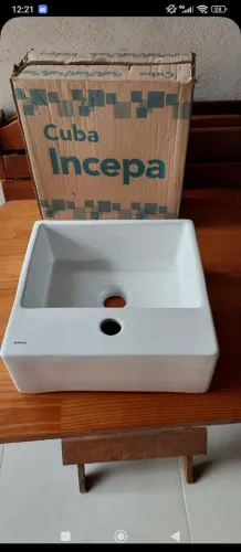 Cuba de banheiro Incepa - Novo