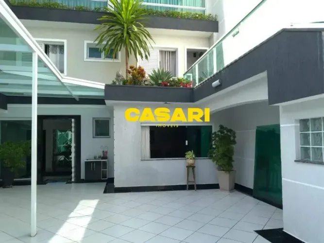 Sobrado com 3 dormitórios à venda, 535 m² - Vila Helena - Santo André/SP