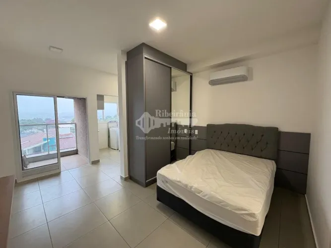 Apartamento studio mobiliado para alugar com 1 quarto na Ribeirânia, Ribeirão Preto