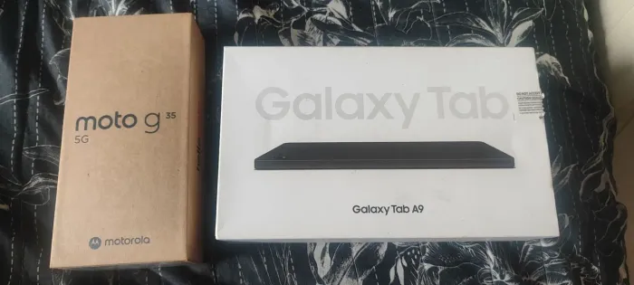 Tablet A9 e Moto g35 troco por um celular