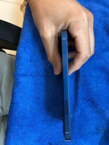 iPhone 12, 128GB, Azul / bateria em 100%