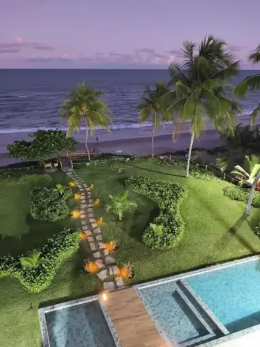 PRAIA DE CAMPAS - Flat 40 m² pé na areia no melhor trecho de praia de Tamandaré