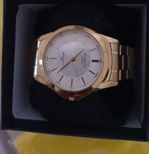 Relógio Atlantis gold 