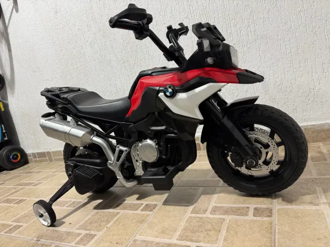 Carrinho moto elétrica 12v infantil BMW