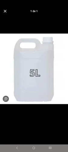 Galão de 5 litros usado