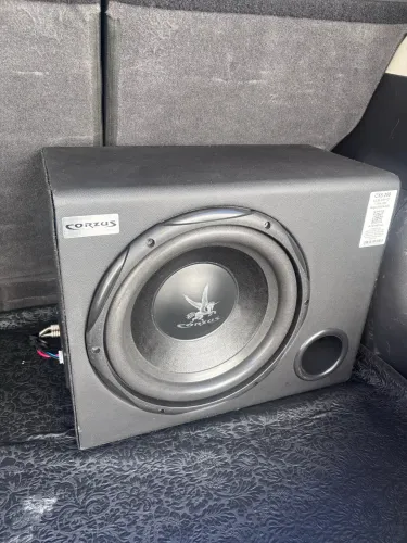 Subwoofer corzus 12 polegadas amplificado