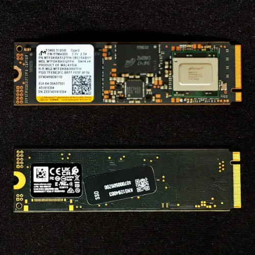SSD NVMe GEN 4 MICRON 3400 512GB TLC M.2 2280 5.000MB/s - 4.000MB/s