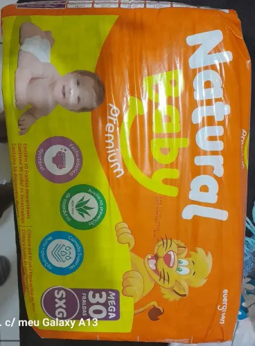 Fralda natural baby