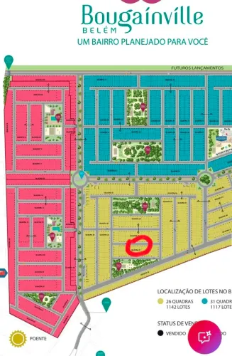 Lote quitado Bougainville Belem