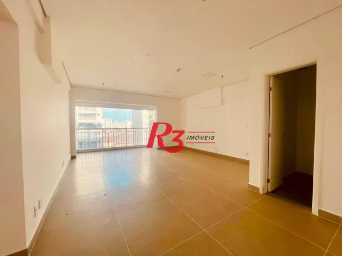 Sala para alugar, 42 m² por R$ 3.299,00/mês - Vila Matias - Santos/SP