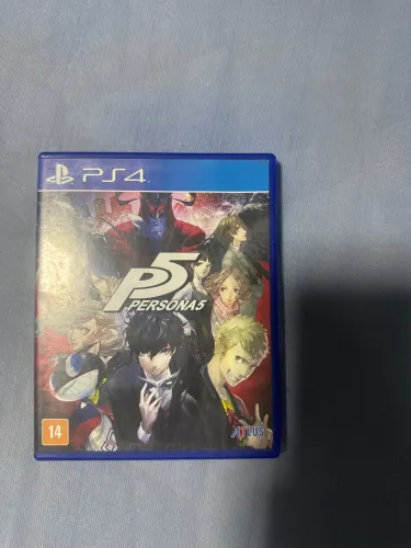 Persona 5 PS4 mídia física 