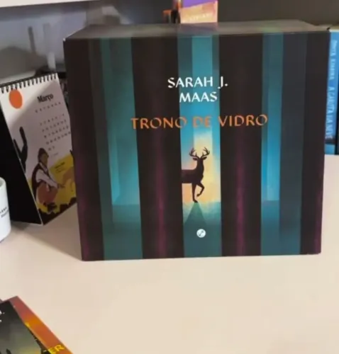 Box Trono de Vidro - Capas Novas