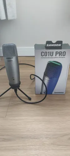 Microfone condensador Samson C01U Pro