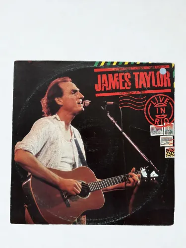 Lp James Taylor Live In Rio