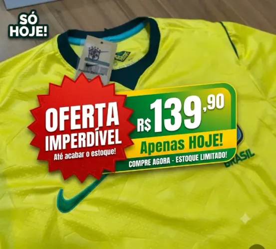 Camiseta do Brasil Copa do mundo
