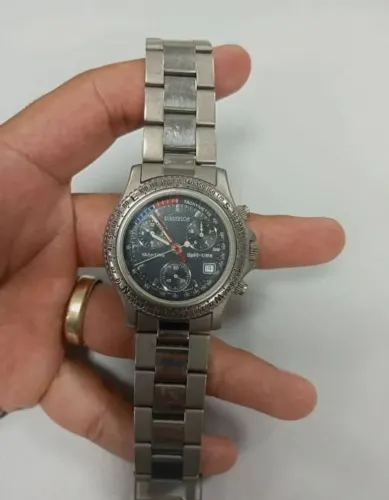 Relógio Bergerson Chronograph Yachting em Titânio Puro - Swiss Made