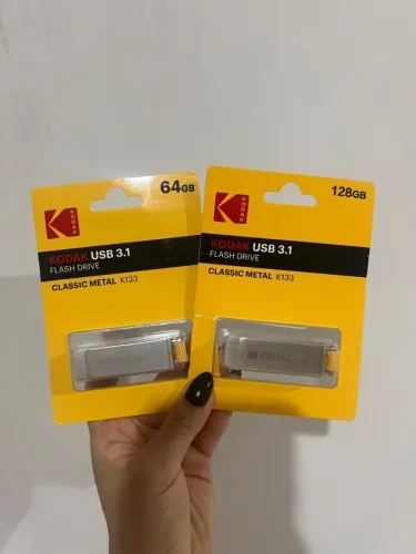 Pendrive USB KODAK Flash Drive 2.0 Mini Metal K122 - 128 GB Original
