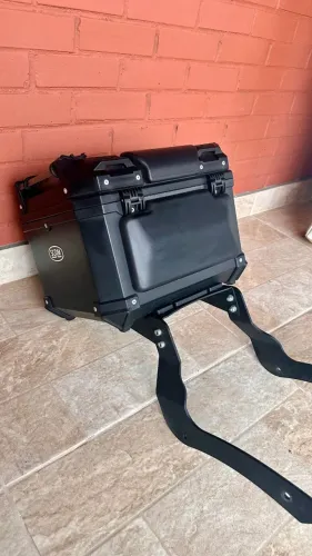 Baú Traseiro para Kawasaki Vulcan + Suporte | Impermeável | Revestimento Térmico