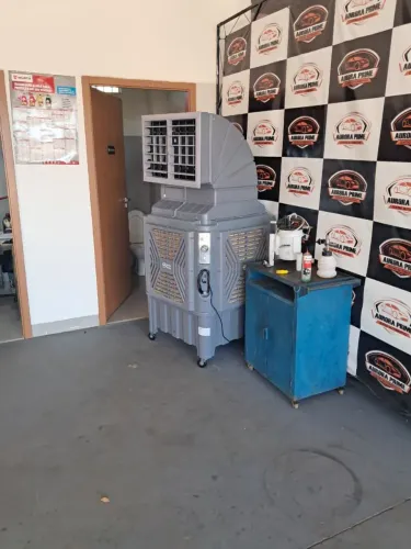 Climatizador industrial portátil