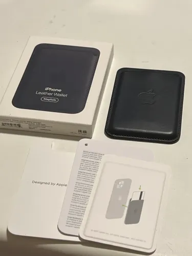 Carteira de couro Apple Magsafe (2a geração)