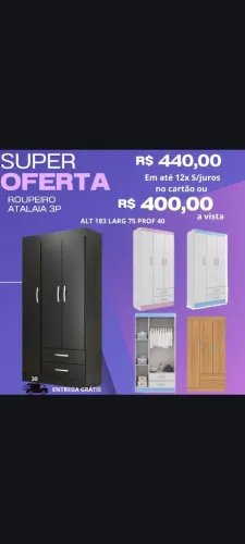 Guarda Roupa solteiro/ infantil
