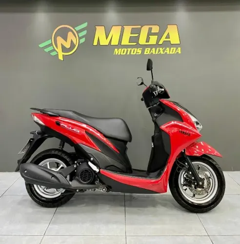 Yamaha Fluo 125 Connected Abs (Híbrido) 2026 Vermelha