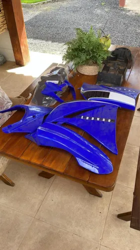 Roupa completa XT660 Azul pra vende rápido