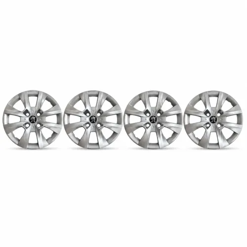 Kit 4 Calotas Aro 14 P/ peugeot 206 207 SW - NOVAS