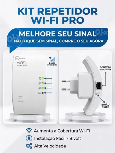 Repetidor de Sinal WiFi