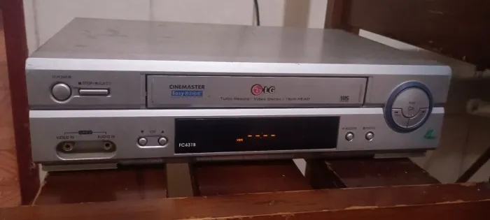 Vídeo cassete LG cinemaster funciona perfeitamente turbo VHS