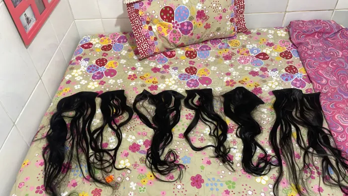 Mega hair cabelo humano Vietnã