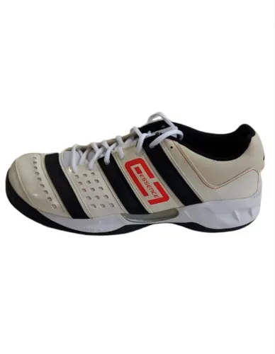 Tênis Adidas Stabil Essence numeração 45 cor branco/preto produto de estoque com avaria